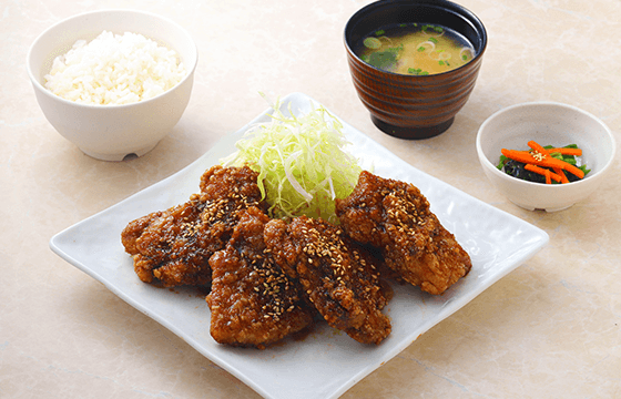 唐揚げ定食（旨ダレ）